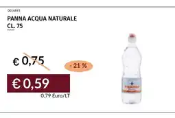 Prezzemolo e Vitale Panna Acqua Naturale offerta