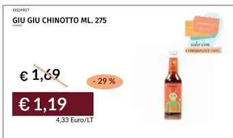 Prezzemolo e Vitale GIU GIU CHINOTTO offerta