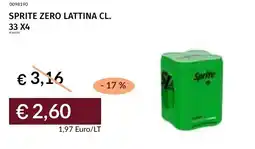 Prezzemolo e Vitale Sprite Zero Lattina offerta