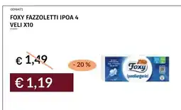 Prezzemolo e Vitale FOXY FAZZOLETTI IPOA 4 offerta