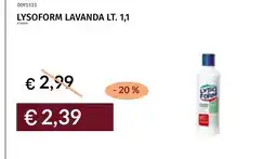 Prezzemolo e Vitale LYSOFORM LAVANDA offerta