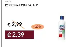 Prezzemolo e Vitale LYSOFORM LAVANDA offerta