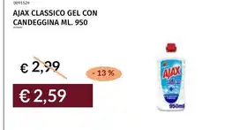 Prezzemolo e Vitale AJAX CLASSICO GEL CON CANDEGGINA offerta