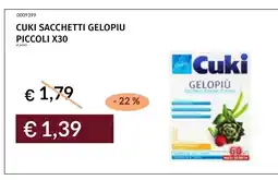 Prezzemolo e Vitale Cuki SACCHETTI GELOPIU PICCOLI offerta