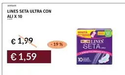 Prezzemolo e Vitale LINES SETA ULTRA CON ALI offerta
