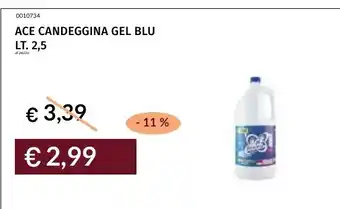 Prezzemolo e Vitale ACE CANDEGGINA GEL BLU offerta