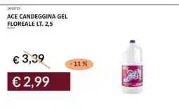 Prezzemolo e Vitale ACE CANDEGGINA GEL FLOREALE offerta