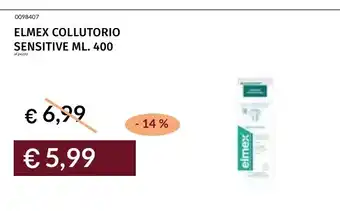 Prezzemolo e Vitale ELMEX COLLUTORIO SENSITIVE offerta