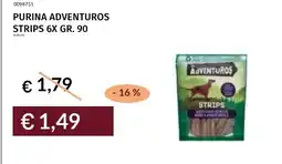 Prezzemolo e Vitale Purina Adventuros Strips offerta