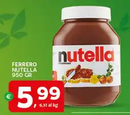 Extra Supermercati FERRERO NUTELLA offerta