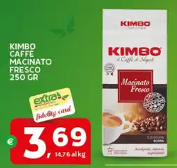 Extra Supermercati KIMBO Caffè Macinato Fresco offerta