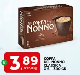 Extra Supermercati COPPA DEL NONNO CLASSICA offerta