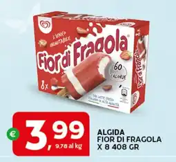 Extra Supermercati Algida Fior di Fragola offerta