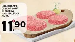 Extra Supermercati HAMBURGER DI SCOTTONA DI FILIERA offerta