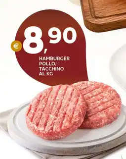 Extra Supermercati HAMBURGER POLLO/TACCHINO offerta