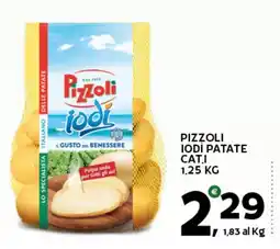 Extra Supermercati Pizzoli Iodi Patate offerta
