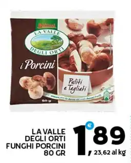 Extra Supermercati LA VALLE DEGLI ORTI FUNGHI PORCINI offerta