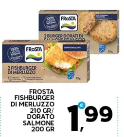 Extra Supermercati FROSTA FISHBURGER DI MERLUZZO offerta