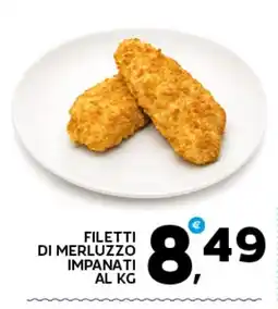 Extra Supermercati Filetti di merluzzo impanati offerta