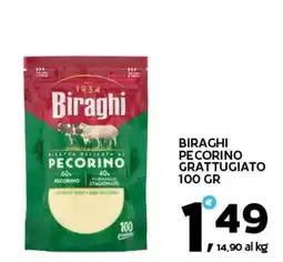 Extra Supermercati Biraghi Pecorino Grattugiato offerta