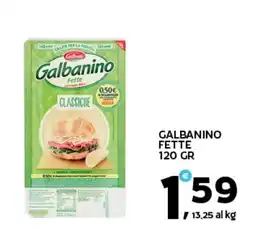 Extra Supermercati Galbanino Fette Classiche offerta