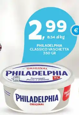Extra Supermercati PHILADELPHIA CLASSICO VASCHETTA offerta