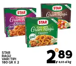 Extra Supermercati STAR RAGU offerta