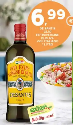 Extra Supermercati Olio Extra Vergine di Oliva Desantis offerta