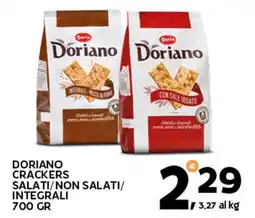 Extra Supermercati Doriano Crackers offerta