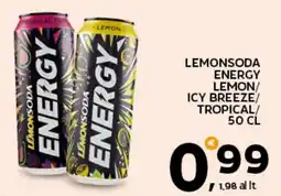 Extra Supermercati LEMONSODA ENERGY offerta