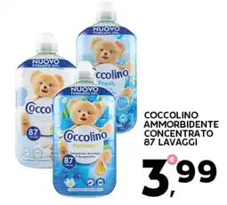 Extra Supermercati Coccolino Ammorbidente Concentrato offerta