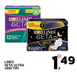 Extra Supermercati LINES SETA ULTRA offerta