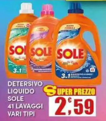 Maury's Detersivo liquido Sole offerta
