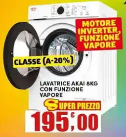 Maury's Lavatrice Akai 8KG offerta