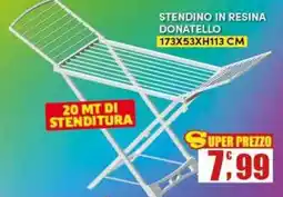 Maury's Stendino in resina Donatello offerta