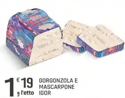 Supermercati Dok Gorgonzola e Mascarpone Igor offerta