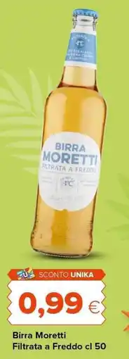 Tigre Birra Moretti Filtrata a Freddo offerta