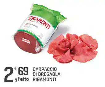 Supermercati Dok Carpaccio di Bresaola Rigamonti offerta