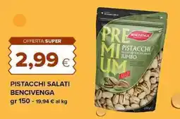 Tigre Pistacchi salati Bencivenga offerta