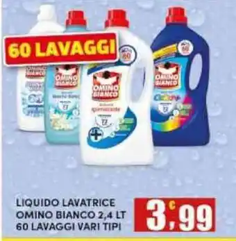 Maury's Liquido lavatrice Omino Bianco offerta