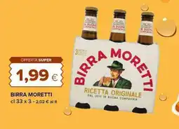 Tigre Birra Moretti offerta