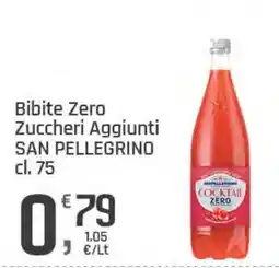 Supermercati Dok Bibite Zero Zuccheri Aggiunti SAN PELLEGRINO offerta