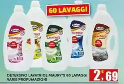 Maury's Detersivo Lavatrice Maury's offerta