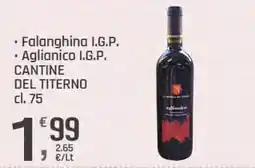 Supermercati Dok Falanghina I.G.P. Aglianico I.G.P. CANTINE DEL TITERO offerta