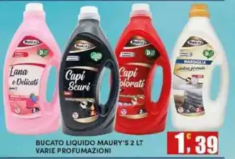 Maury's Bucato liquido Maury's offerta