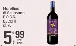 Supermercati Dok Morellino di Scansano D.O.C.G. Cecchi offerta