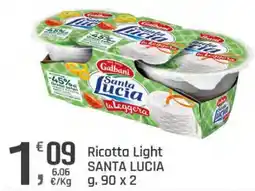 Supermercati Dok Ricotta Light SANTA LUCIA offerta