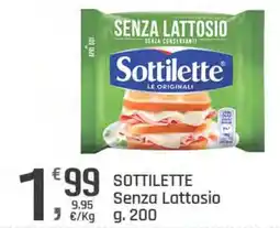 Supermercati Dok Sottilette Senza Lattosio offerta