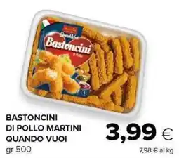 Tigre Bastoncini di pollo Martini offerta