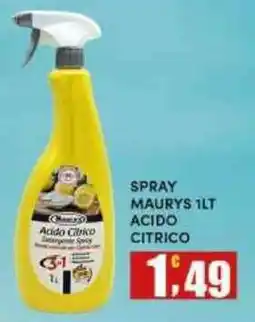 Maury's Spray Maury's Acido Citrico offerta